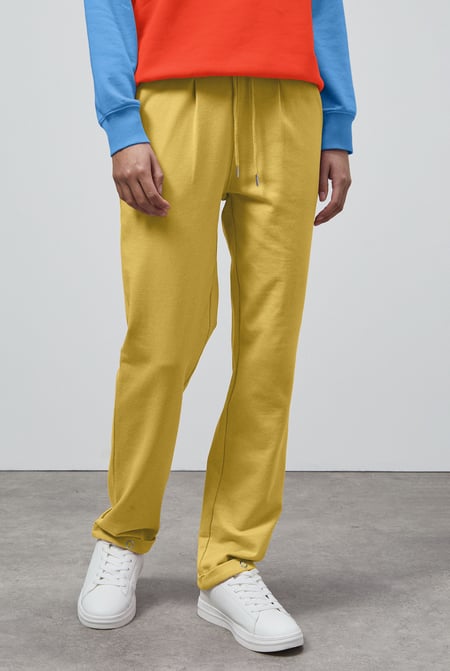Roll -Up Hem Jersey Trousers