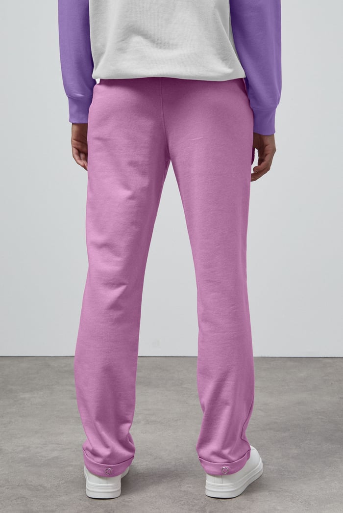 Roll -Up Hem Jersey Trousers