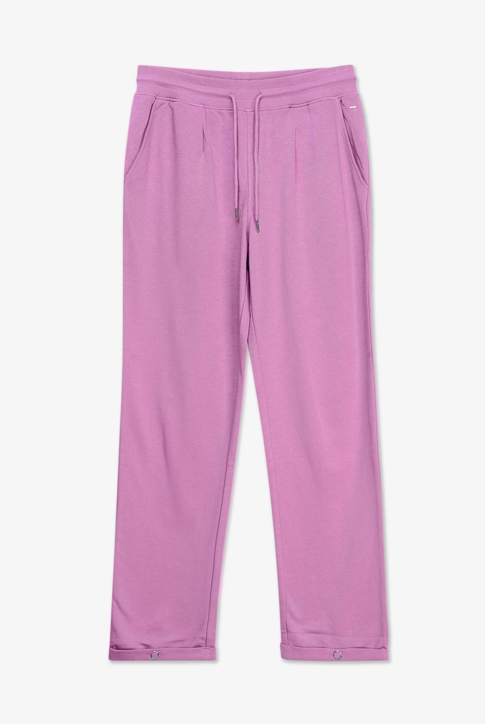 Roll -Up Hem Jersey Trousers