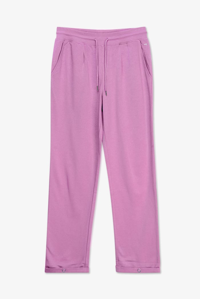 Roll -Up Hem Jersey Trousers
