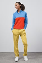 Roll -Up Hem Jersey Trousers