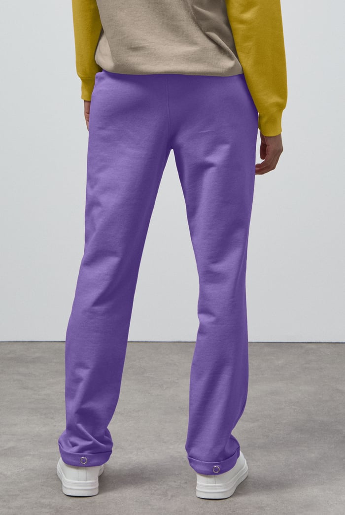Roll -Up Hem Jersey Trousers