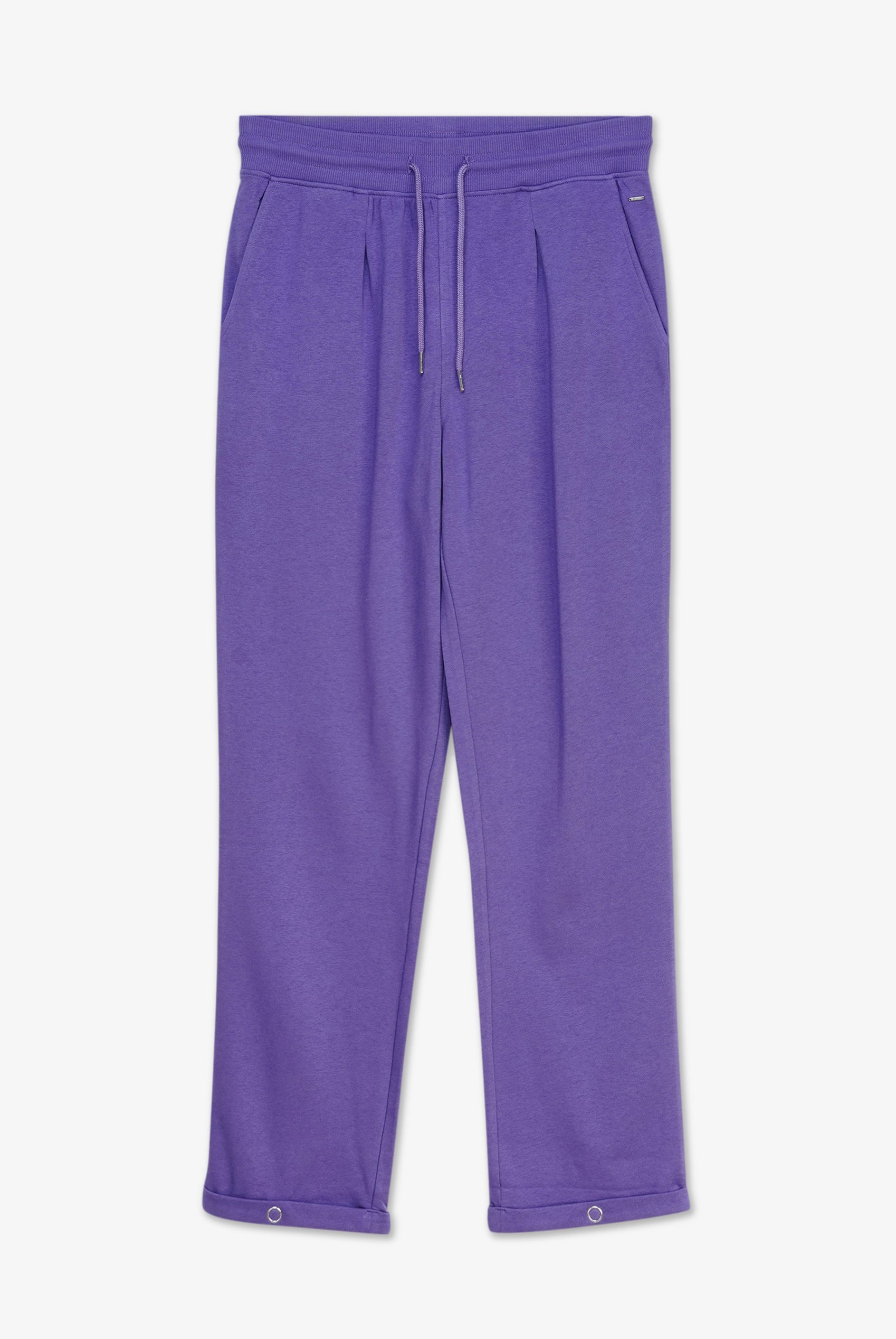 Roll -Up Hem Jersey Trousers