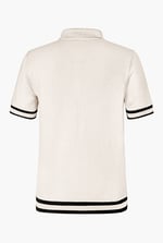 Men's Premium Polo Shirt With Stripe Rib