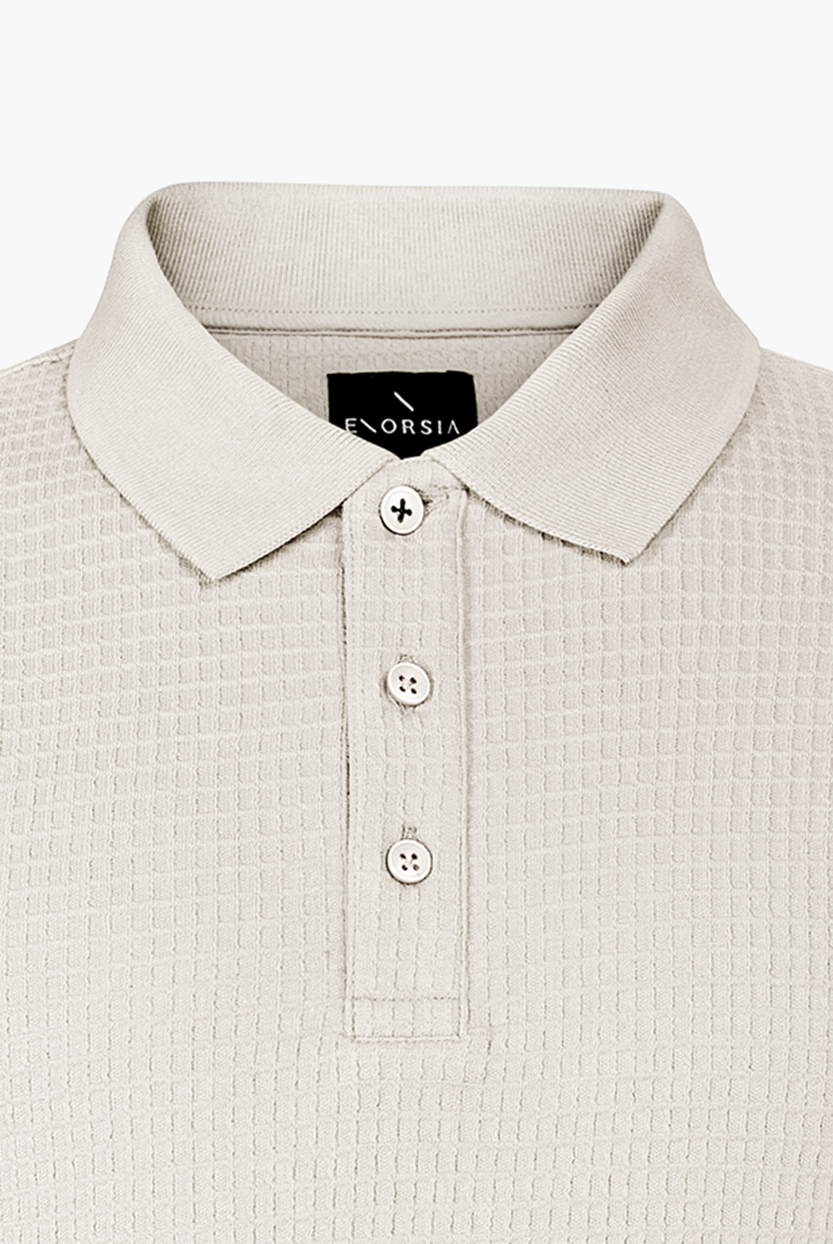 Men's Premium Polo Shirt With Stripe Rib