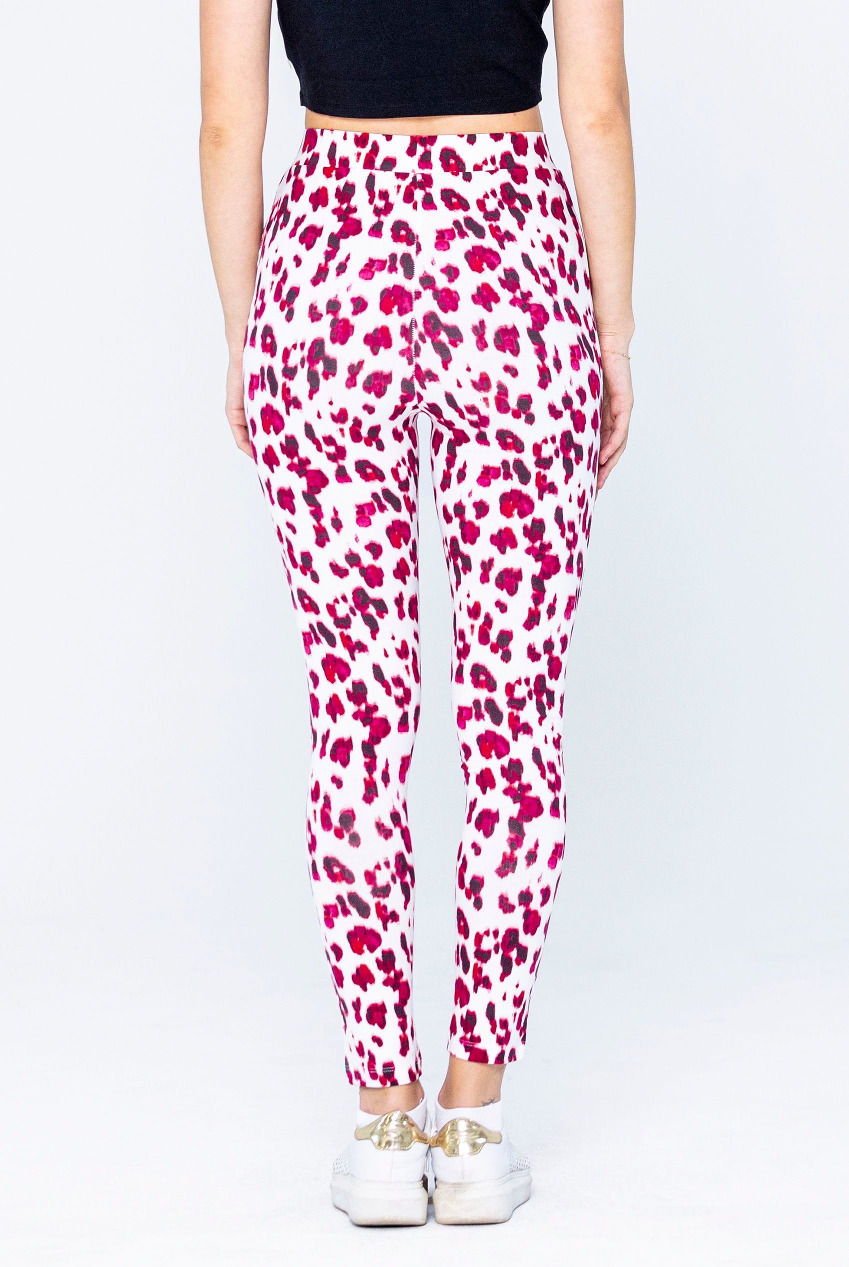 Leopard Print Regular length Leggings