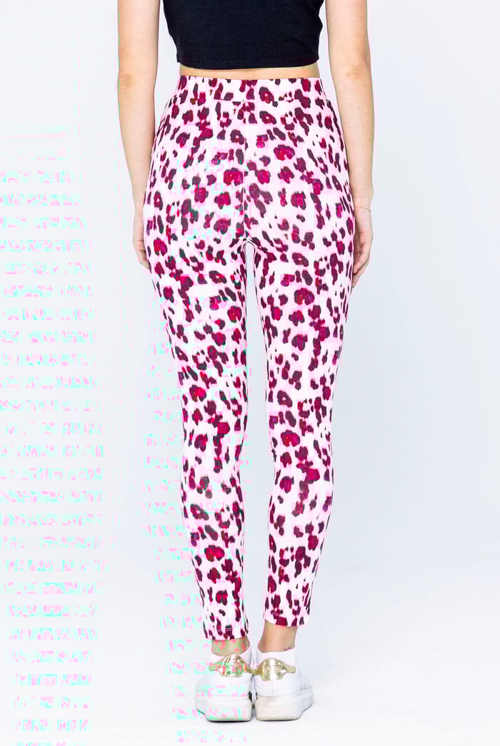 Leopard Print Regular length Leggings
