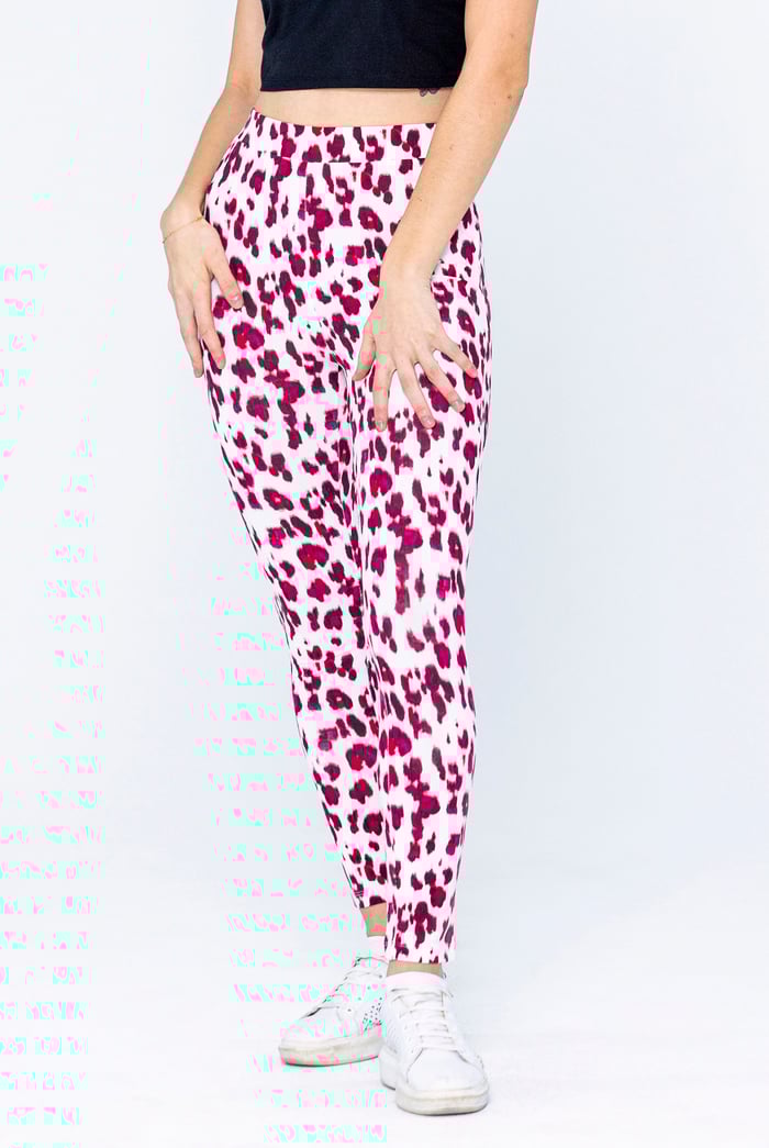 Leopard Print Regular length Leggings