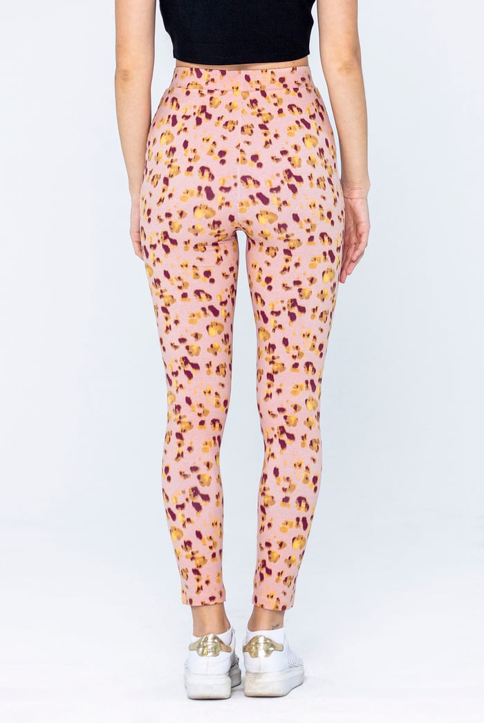 Leopard Print Regular length Leggings