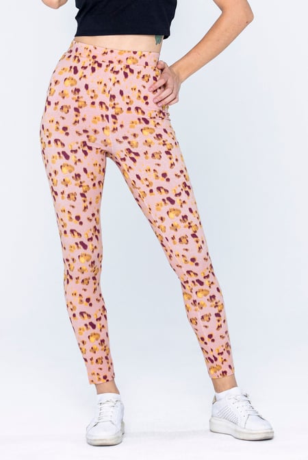 Leopard Print Regular length Leggings