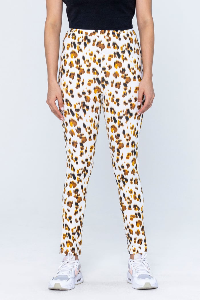 Leopard Print Regular length Leggings
