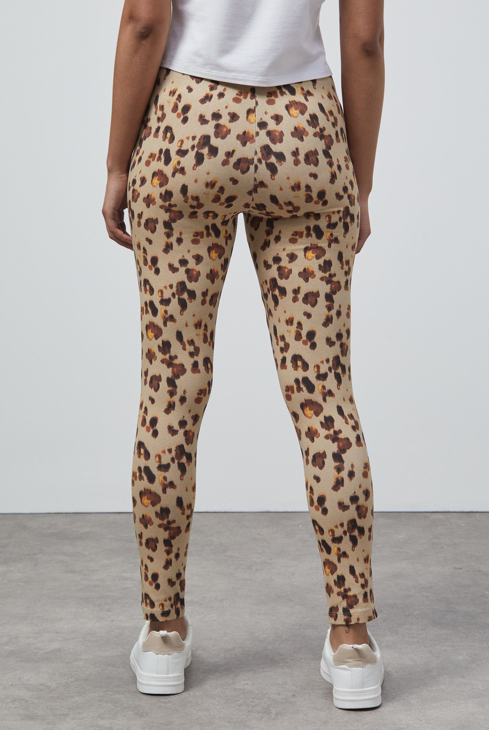 Leopard Print Regular length Leggings