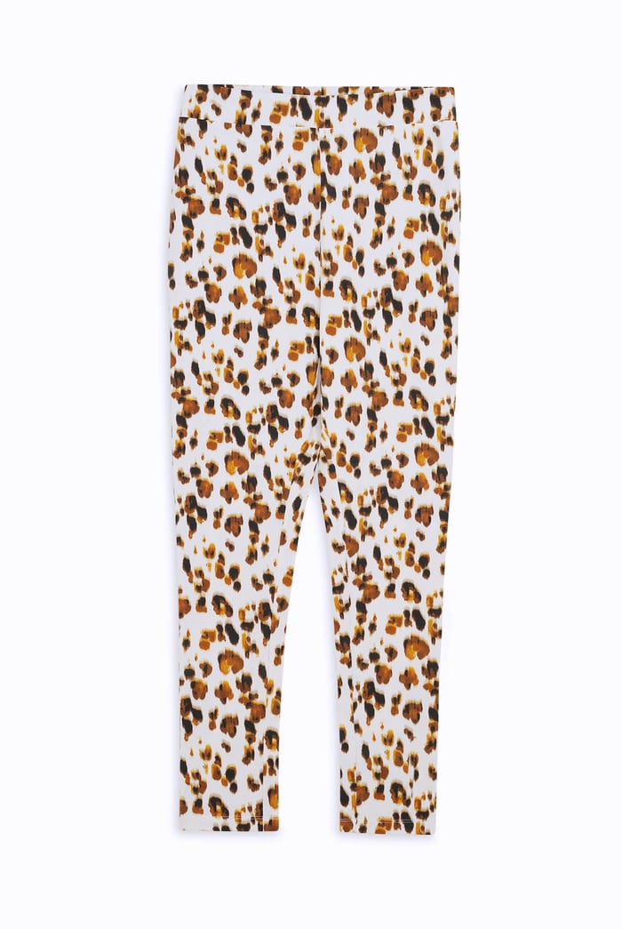 Leopard Print Regular length Leggings