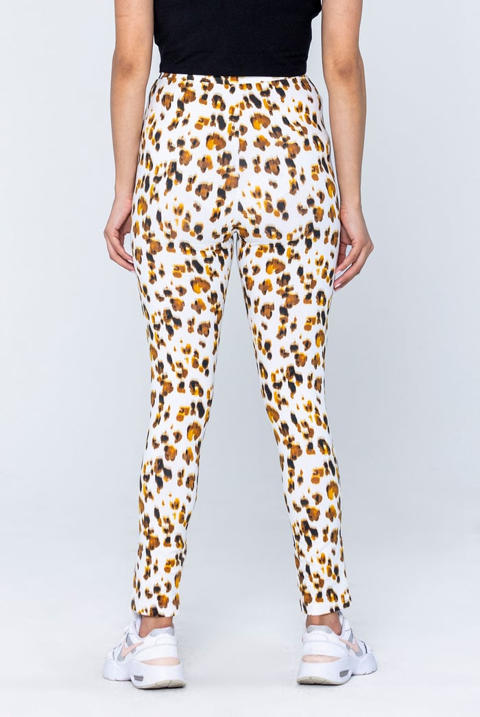 Leopard Print Regular length Leggings
