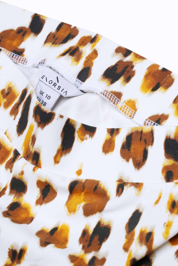 Leopard Print Regular length Leggings
