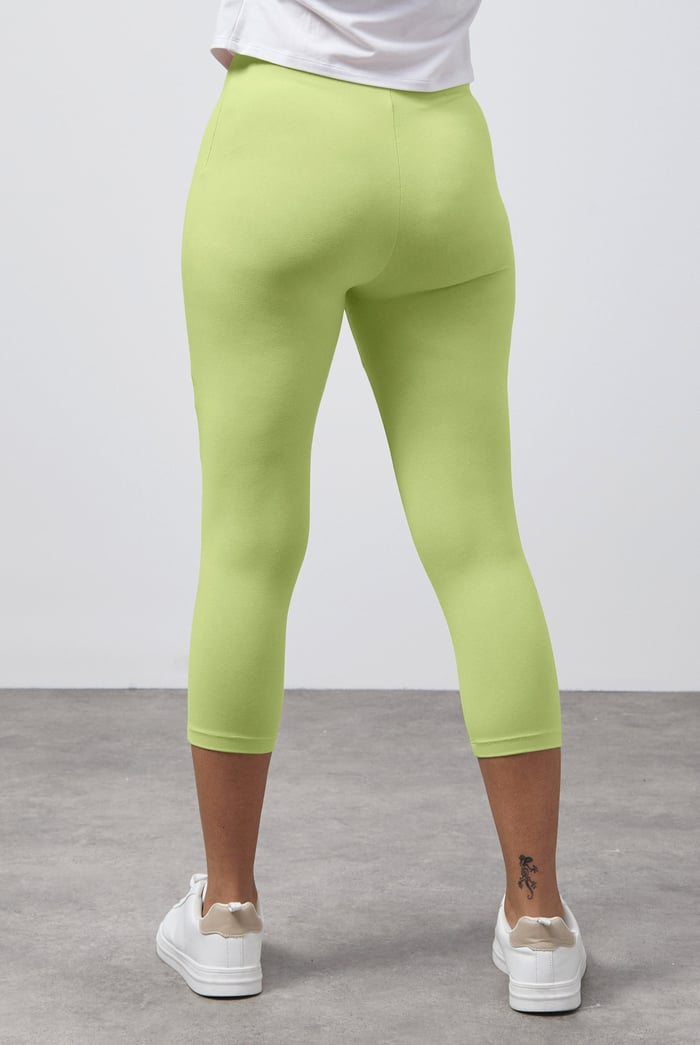 Cropped High Waist Leggings