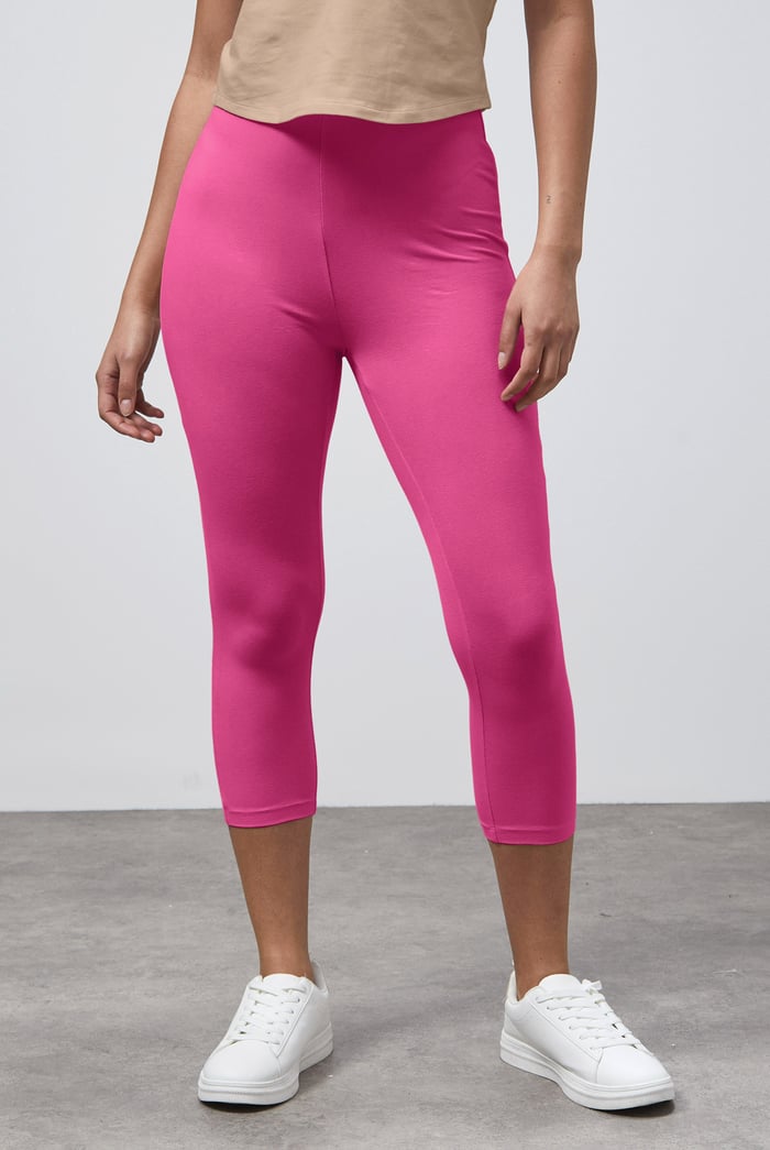 Cropped High Waist Leggings