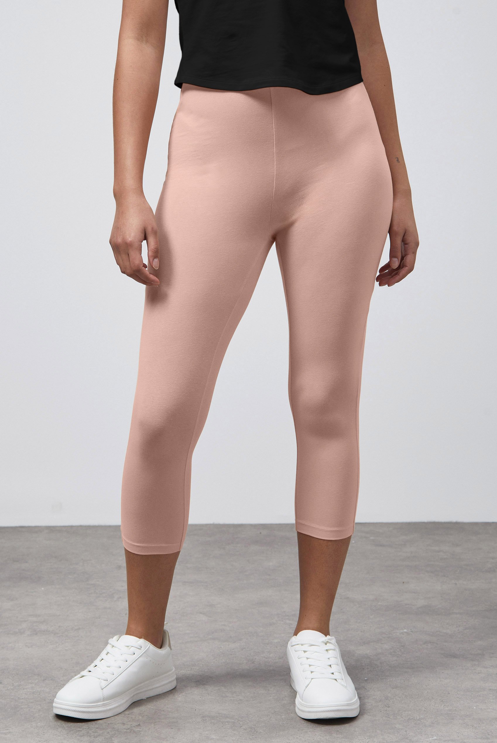 Cropped High Waist Leggings