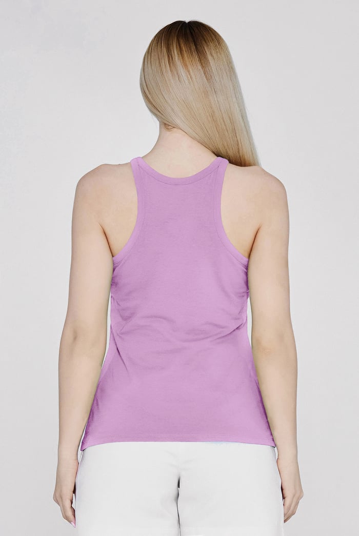 Motif Embroidered Tank Top