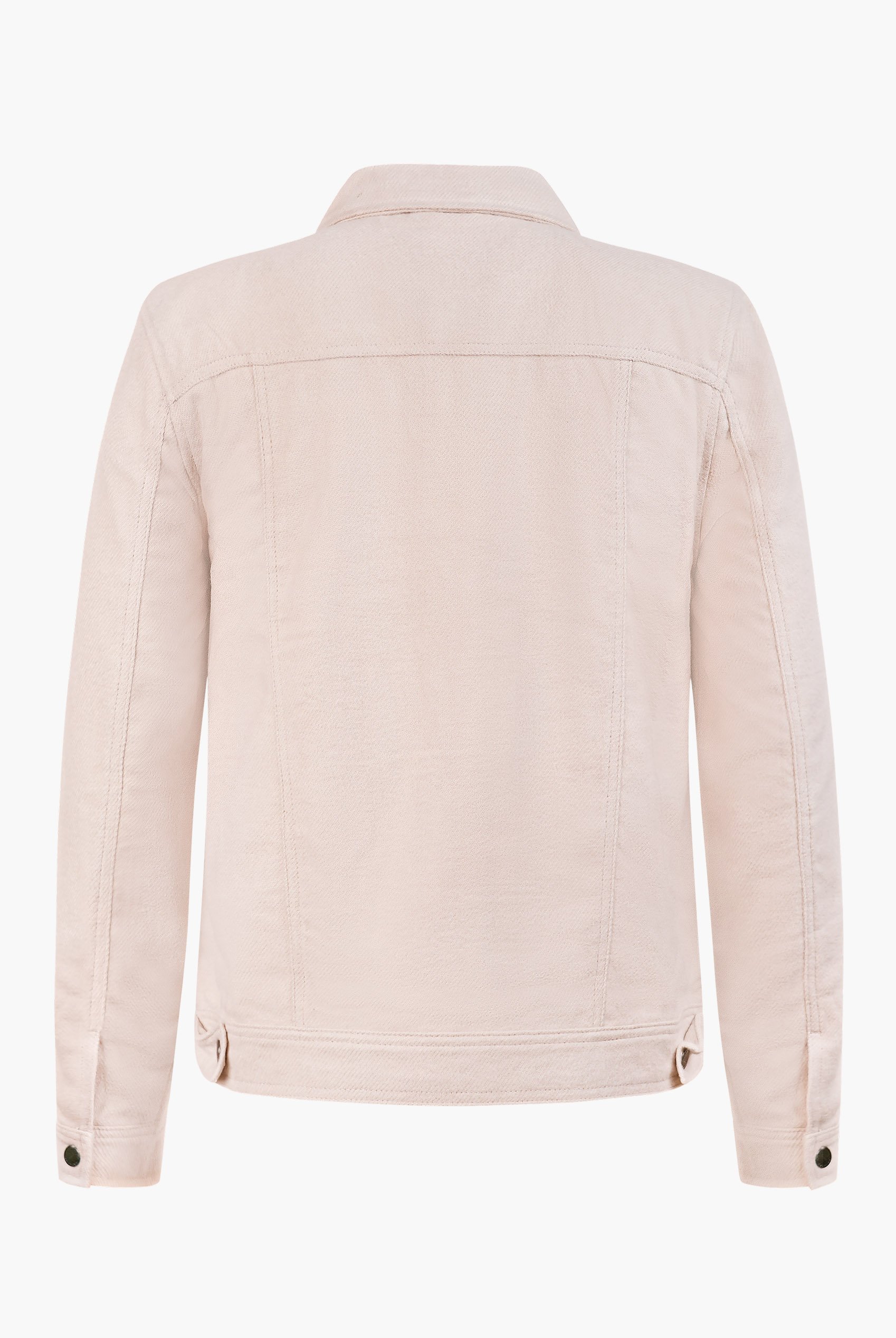 Ecru Cream Viscose Blend Lined Jacket