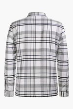 Borg Lined Plaid Check Shacket