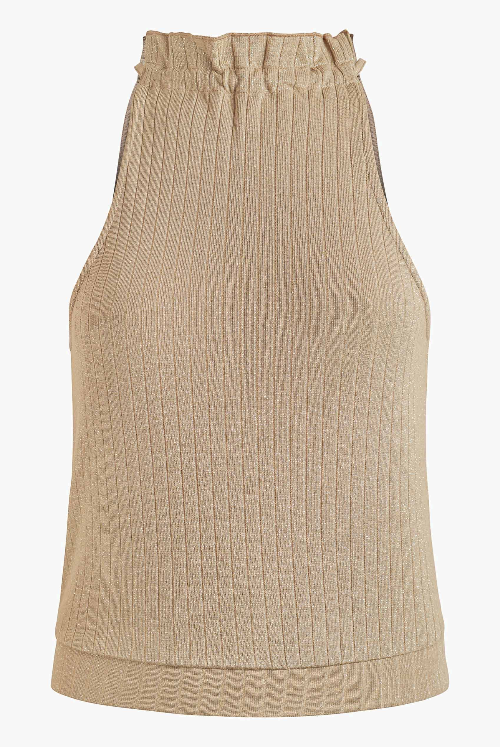 Halter Neck Bow Details Crop Top