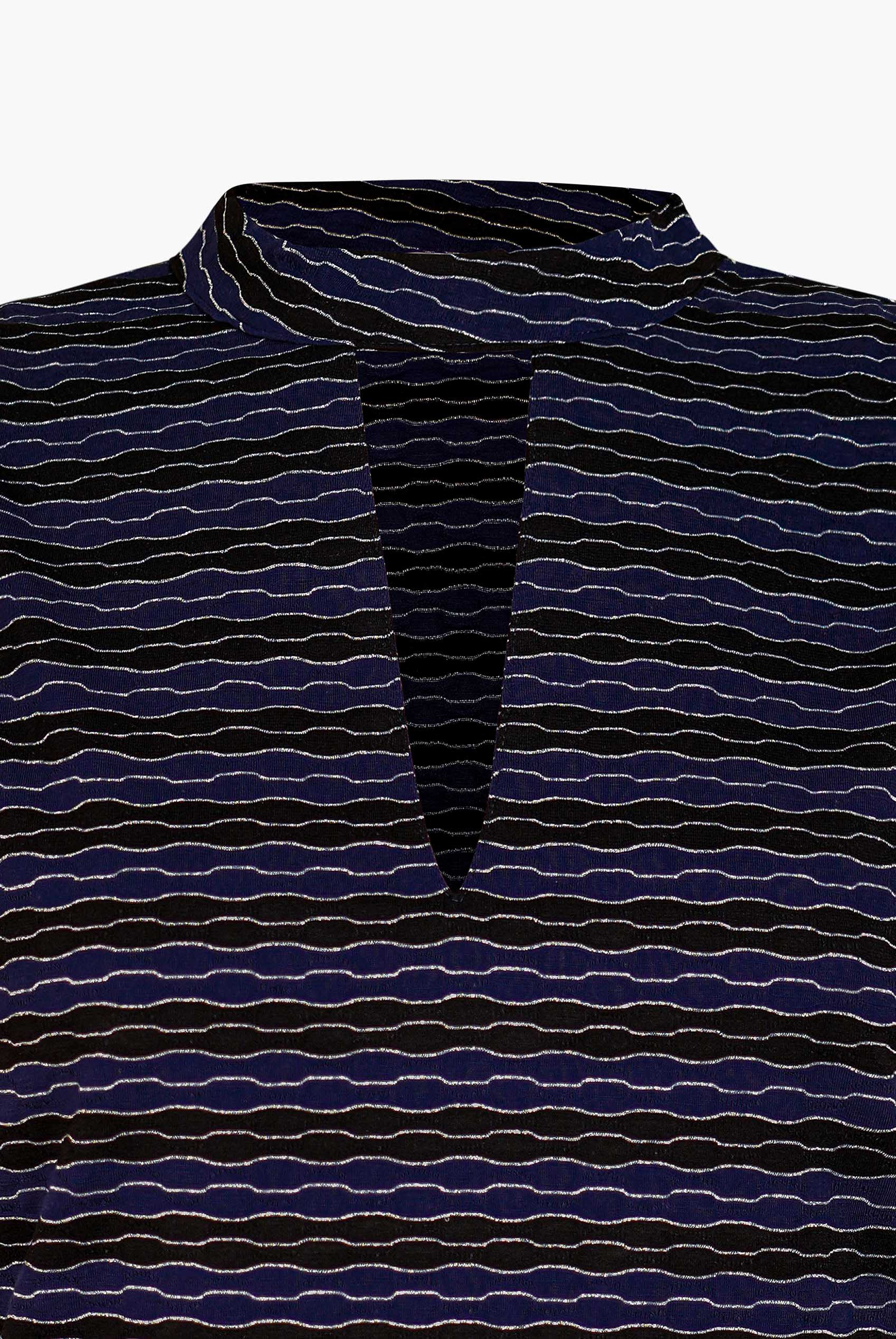 High Neck V-Cut Crop Top