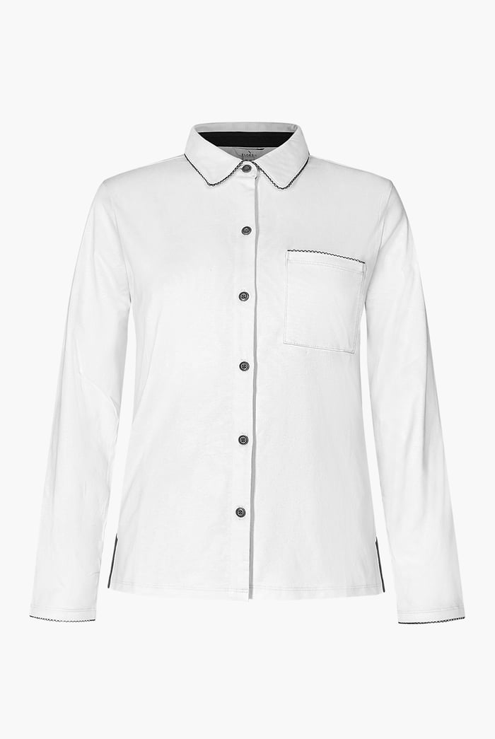 100% Cotton Solid Long Sleeve Shirt and Trouser Set