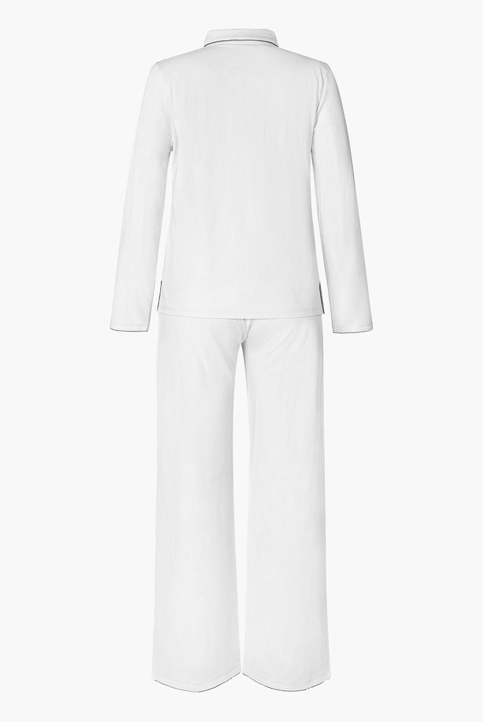 100% Cotton Solid Long Sleeve Shirt and Trouser Set