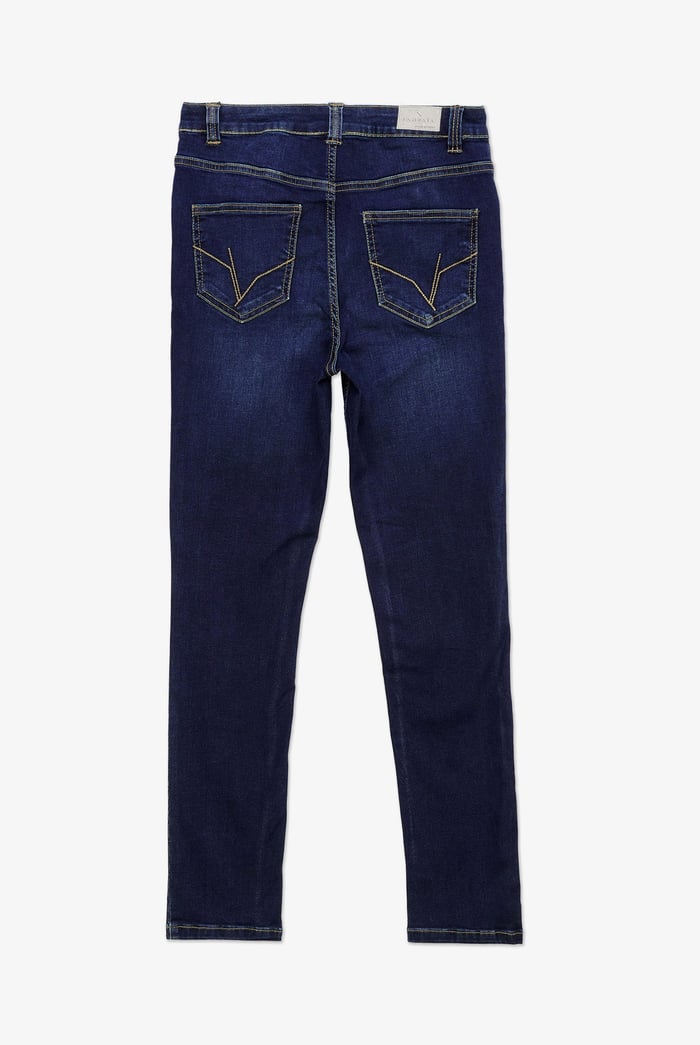 High Waist Slim Fit Jeans