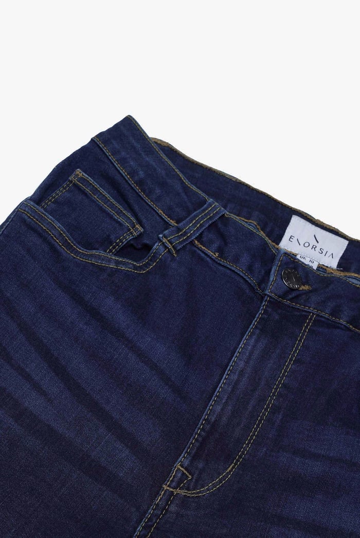 High Waist Slim Fit Jeans