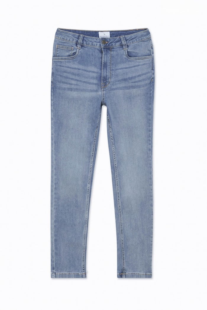 High Waist Slim Fit Jeans