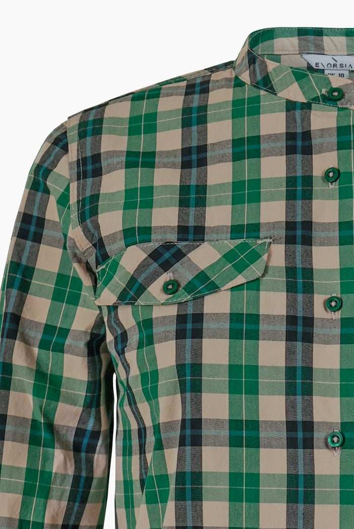 Womens Regular Fit Paper-Touch Poplin Shirt