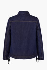 Denim Trucker Jacket With Borg Lining