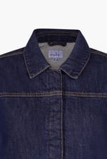 Denim Trucker Jacket With Borg Lining