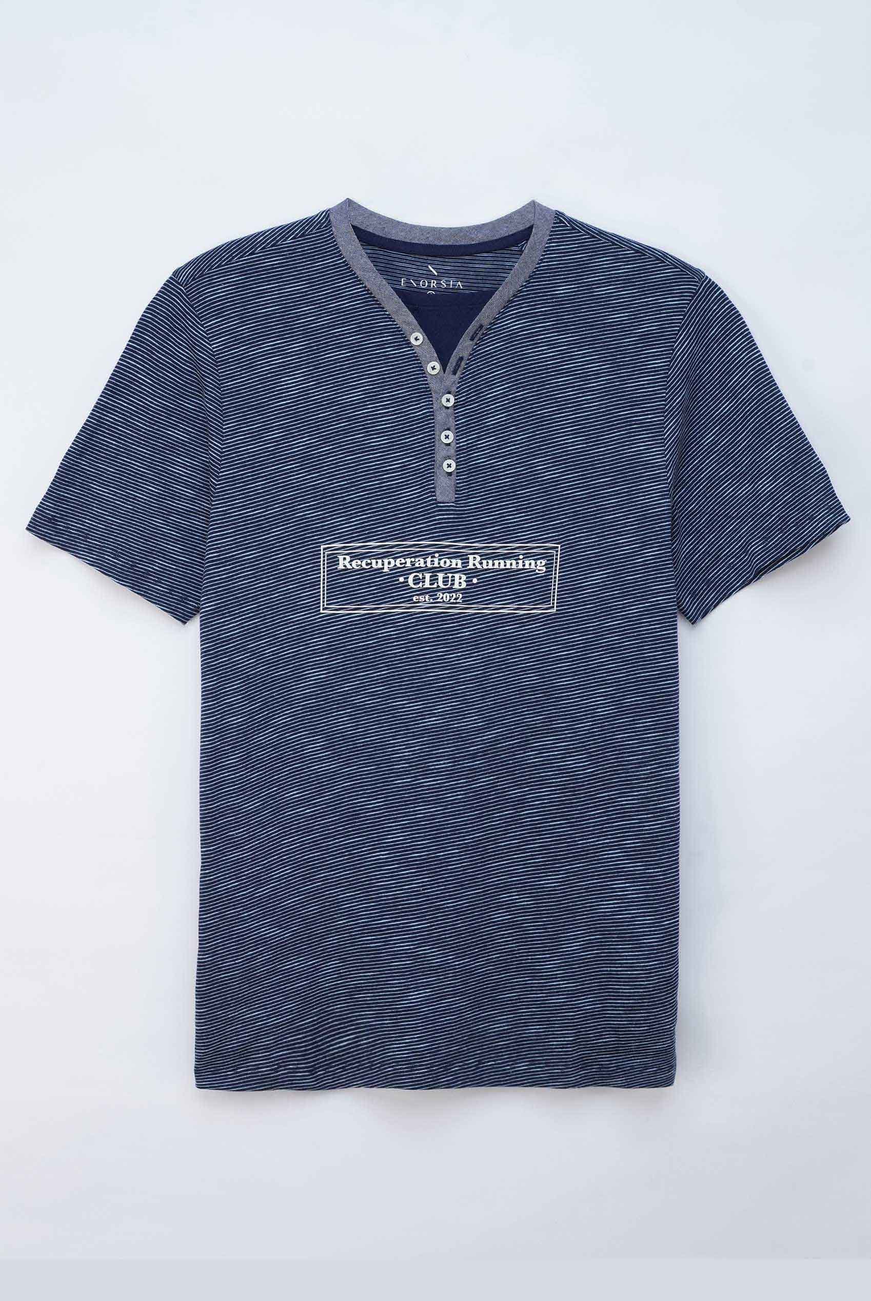 Half Placket Y/D T-Shirt