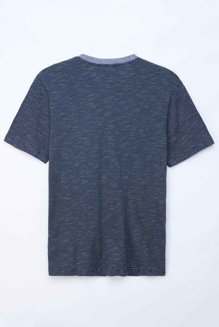 Half Placket Y/D T-Shirt