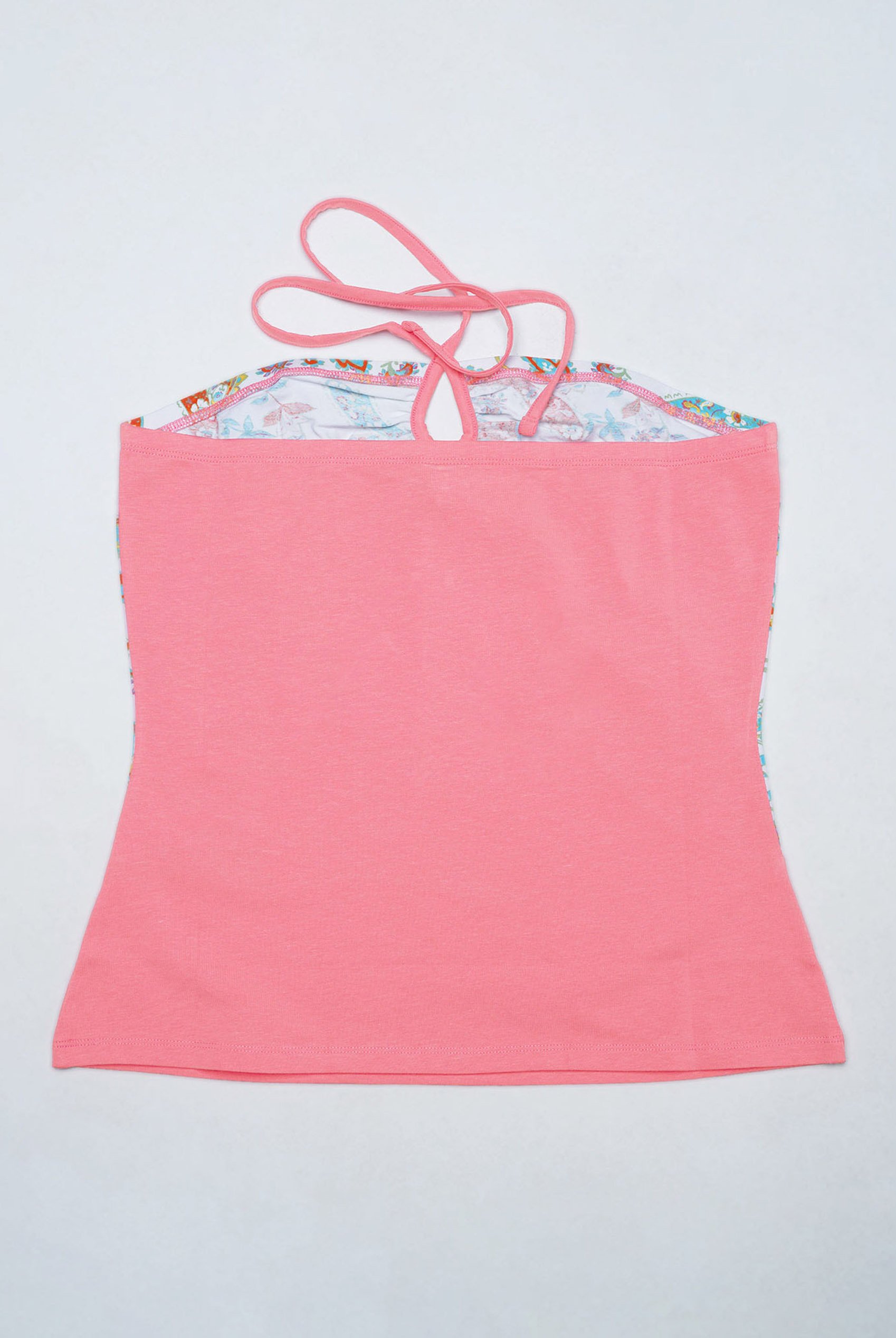 Halter Neck Floral Printed Cami