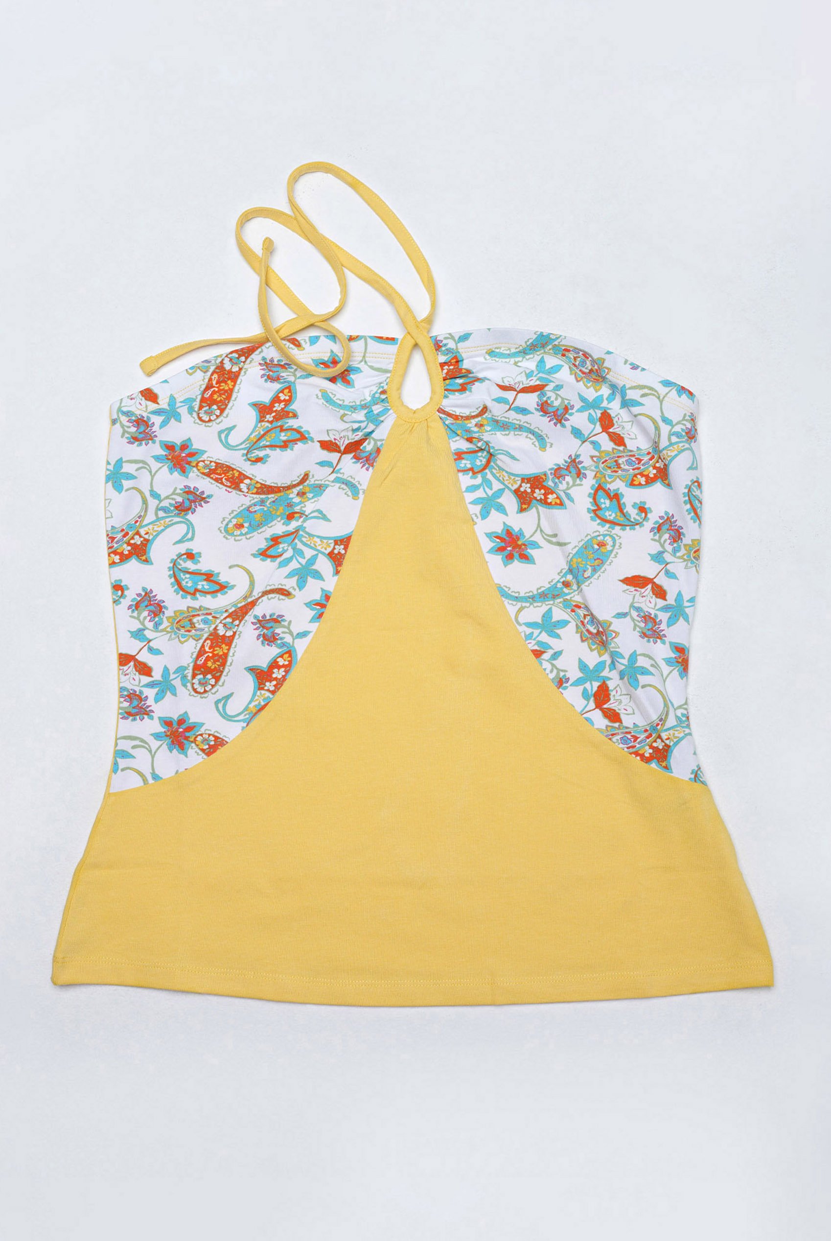 Halter Neck Floral Printed Cami