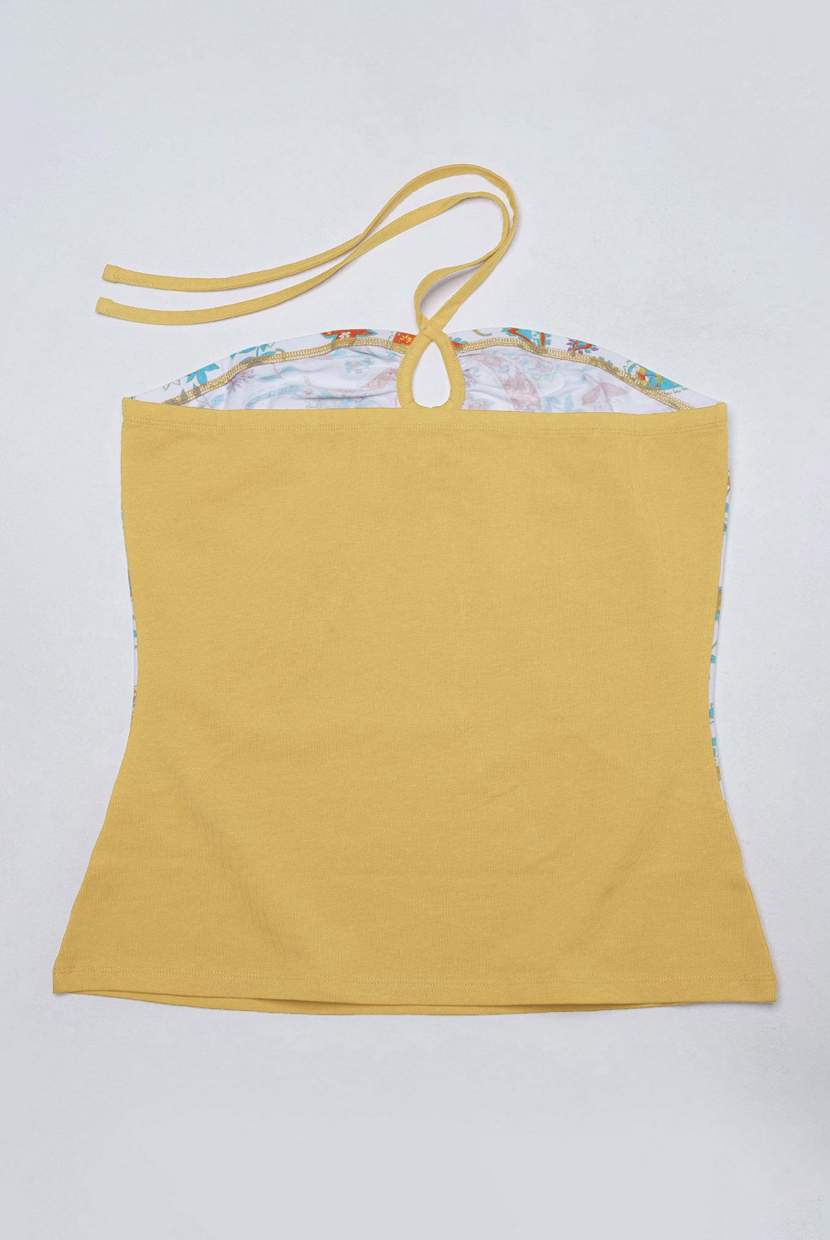 Halter Neck Floral Printed Cami