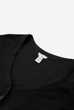 Womens Wide V-neck Casual T-Shirt