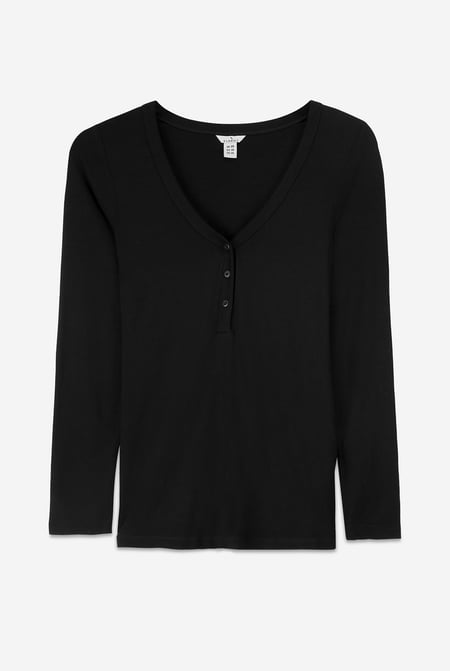 Womens White Wide V-neck Casual T-Shirt