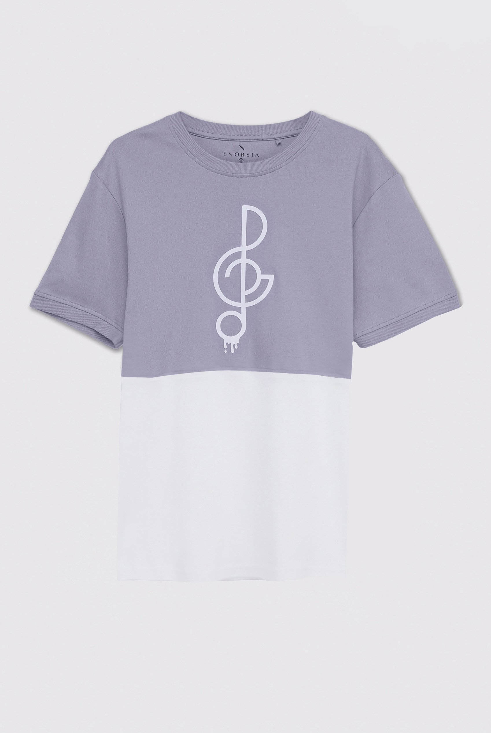 Cut & Sew Colour Block T-Shirt