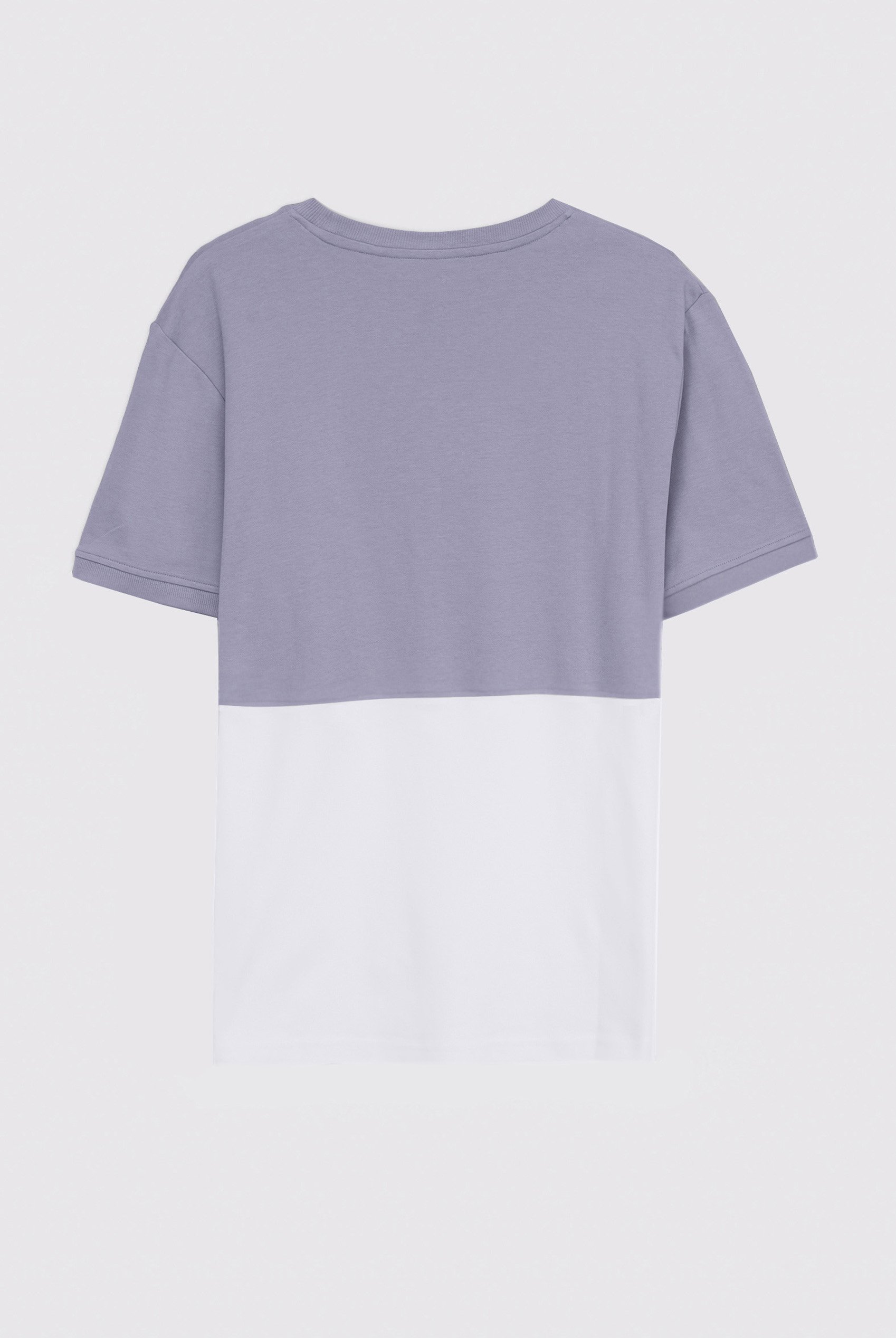 Cut & Sew Colour Block T-Shirt