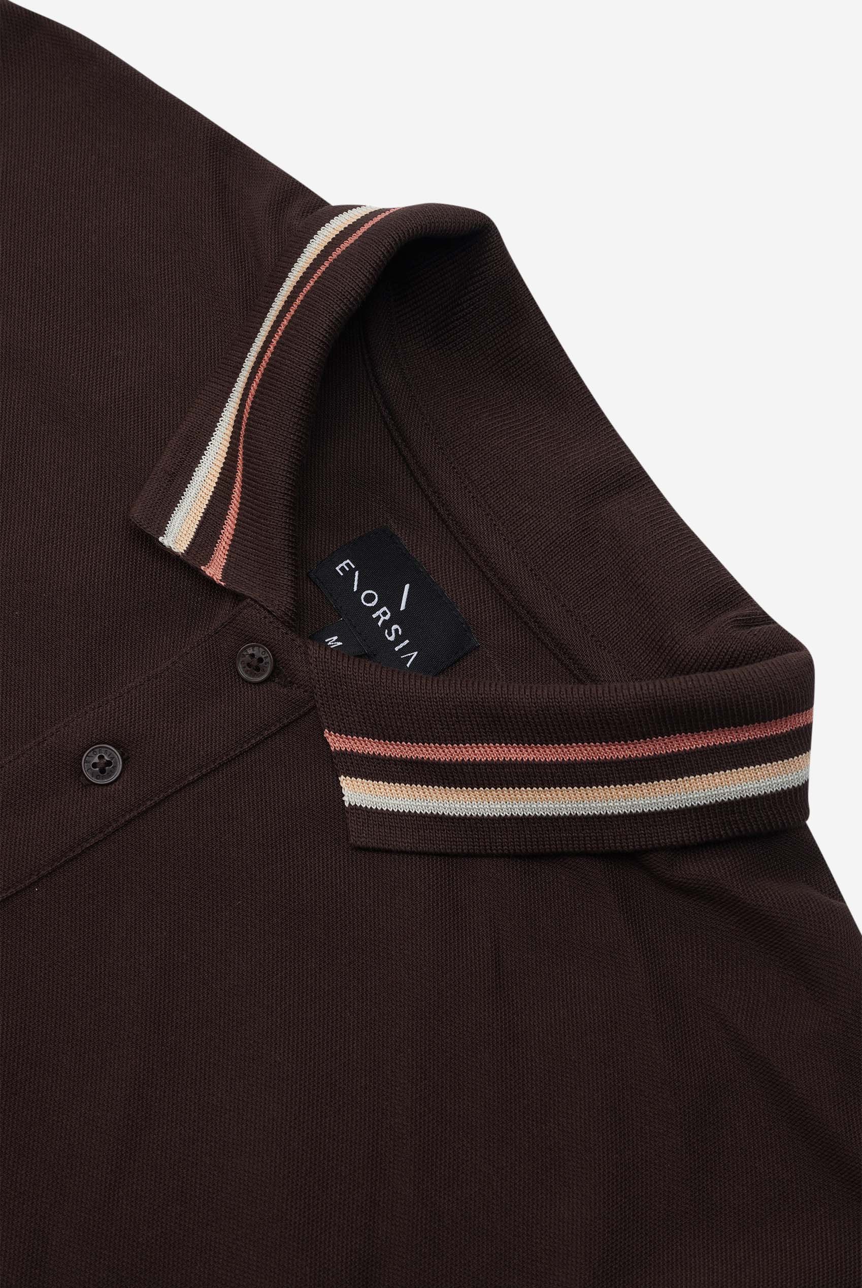 Red/Pink Tipped Polo Shirt