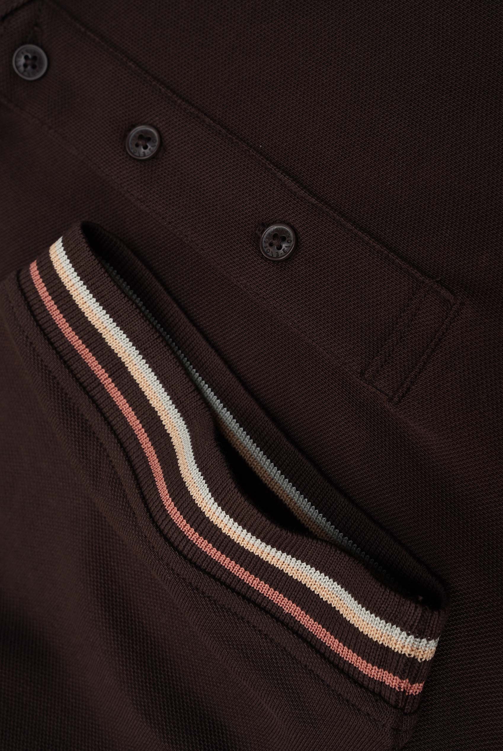 Red/Pink Tipped Polo Shirt