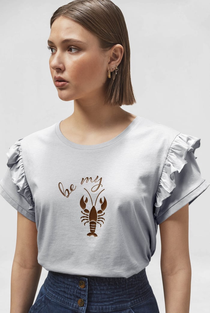 Lobster HD Print T-shirt