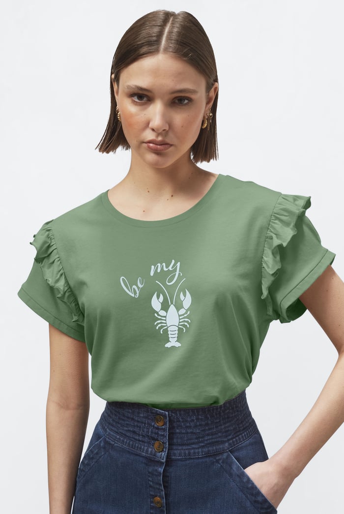 Lobster HD Print T-shirt