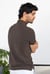 Band Collar Interlock Polo Shirt