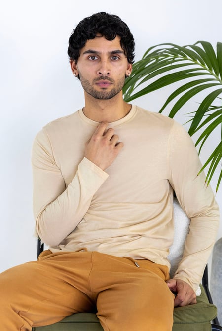 Beige/White/Black Soft Cotton T-Shirt And Vest 3 Pack